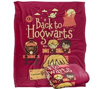 Harry Potter Back To Hogwarts Platform 9 3 4 Chibis Manta súper Suave con Tacto Sedoso - 152 x 127 cm