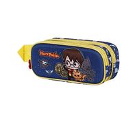 Harry Potter Beasty Friends-Estuche Portatodo 3D Doble, Azul, 22 x 9.5 cm