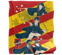 HARRY POTTER Blanket, 152 x 127 cm Gryffindor Stripes Silky Touch Super Soft Throw Blanket