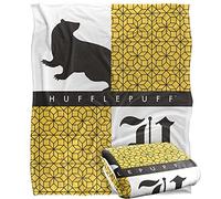 Harry Potter Blanket, 152 x 127 cm Harry Potter House Pride Hufflepuff Silky Touch Super Soft Throw Blanket
