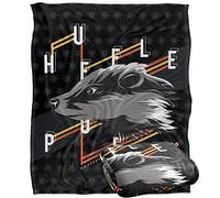 Harry Potter Blanket, 152 x 127 cm Harry Potter Neo Industries Hufflepuff Silky Touch Super Soft Throw Blanket