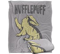Harry Potter Blanket, 152 x 127 cm The Hufflepuff Silky Touch Super Soft Throw Blanket