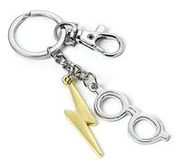 HARRY POTTER Blitz und Brille Mujer Llavero Colgante Standard, Aleación de Zinc,