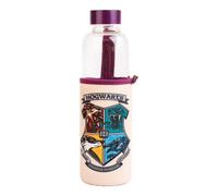 Harry Potter, Botella de Cristal con Escudo de Hogwarts de Harry Potter de 500ml