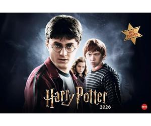 Harry Potter Broschur XL Kalender 2026: Wandkalender mit fesselnden Filmszenen aus den Harry Potter-Filmen. Broschürenkalender 2026 mit Poster zum Heraustrennen.