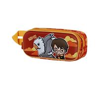 Harry Potter Buckbeak-Estuche Portatodo 3D Doble, Naranja, 22 x 9.5 cm