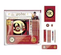 Harry Potter Bumper Stationery Set (plataforma 9 3/4 diseño) Harry Potter Regalos para niñas y niños, regalos de Harry Potter para mujeres y hombres, producto oficial