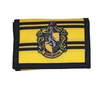Harry Potter - Cartera triple de nailon, Hufflepuff, Estándar, Clásico