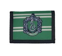 Harry Potter - Cartera triple de nailon, Slytherin, Estándar, Clásico