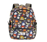 Harry Potter Charms-Mochila Fight HS Fan, Negro, 31 x 44 cm, Capacidad 24 L