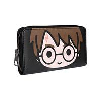 Harry Potter Chibi-Billetero Essential, Marrón, 19 x 10 cm
