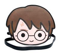 Harry potter chibi-mochila face, marrón, 21.8 x 18 cm, capacidad 2.5