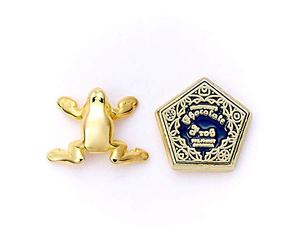 HARRY POTTER Chocogrenouilles Femme Set de Boucles d'oreilles Couleur Or, Alliage Zinc