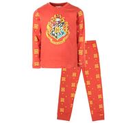 Harry Potter Conjunto de Pijama Oficial Disponible de 5 a 14 Años | Pijamas Mangas Largas | Disfraz 100% Algodón | Mercancía Oficial