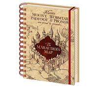 Harry Potter - Cuaderno A5 Espiral The Marauders Map
