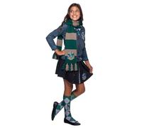 Harry Potter Deluxe Bufanda Slytherin, Multicolor, (Rubie'S 39034)