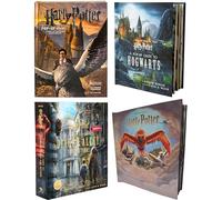 Harry Potter Deluxe Pop-Up Collection (4 Books): A Guide to Hogwarts, Diagon Alley, Creatures of the Wizarding World (4 Pop-Up Books Set)