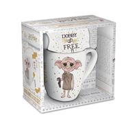 Pyramid International Harry Potter (Dobby) Juego de regalo de taza y calcetín femenino, taza de 312 ml, calcetines de talla única