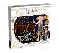 Harry Potter Dobby - Juego de Rompecabezas de 250 Piezas, edición Inglesa, Dobby es imágenes con una selección de Citas, Incluyendo Dobby es un Elfo Gratis, Regalo y Juguete para Mayores de 6 años
