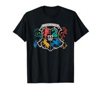 Harry Potter Doodle Hogwarts Emblem Camiseta