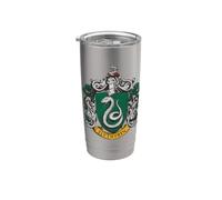 Harry Potter Drawn Slytherin Crest Vaso térmico de acero inoxidable de doble pared