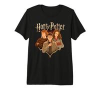 Harry Potter Drawn Style Group Camiseta Premium