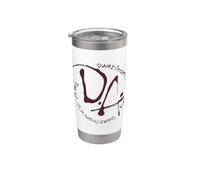 Harry Potter Dumbledore's Army Logo Vaso térmico de acero inoxidable de doble pared