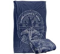 Harry Potter Dumbledore's Verde Militar Circle Line Art Manta súper Suave con Tacto Sedoso - 91 x 147 cm