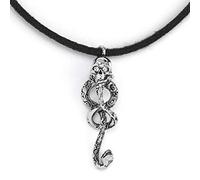 Harry Potter Dunkles Mal Unisex Choker Plateado Plata De Ley