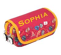 Harry Potter Estuche Escolar Personalizado Hogwarts para niñas, 2 Compartimentos Grandes, Bolsa de papelería