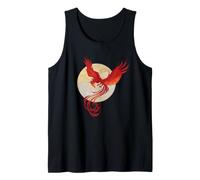 Harry Potter Fawkes Phoenix Rising with The Moon Camiseta sin Mangas
