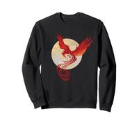 Harry Potter Fawkes Phoenix Rising with The Moon Sudadera