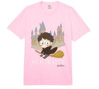 Harry Potter Flying to Hogwarts Comfort Colors Adult Heavyweight T-Shirt