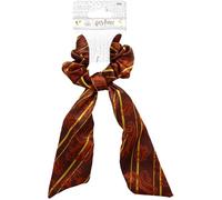 Harry Potter - Foulchie de satén - Pañuelo + Scrunchie - Coletero para el cabello - Hogar GRYFFONDOR - Producto oficial