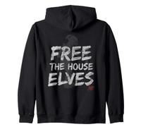 Harry Potter Free The House Elves Big Text Sudadera con Capucha