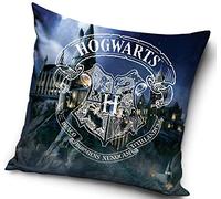Harry Potter - Funda de cojín decorativa, 40 x 40 cm, poliéster, 40 x 40 cm, Hogwarts