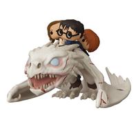 Harry Potter Funko Pop Film Vinile Figura Drago con Harry, Ron e Hermione 15 cm