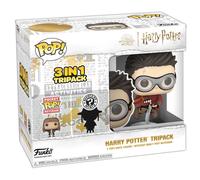 Harry Potter Funko Tripack Pop + Mystery Mini + Portachiavi Funko