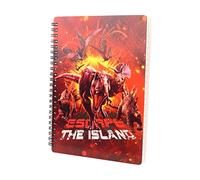 Libreta sd toys efecto 3d escape jurassic world