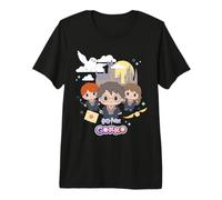 Harry Potter Gokko Harry, Hermione and Ron Hogwarts Camiseta Premium