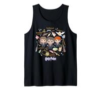 Harry Potter Gokko Harry Hermione and Ron with Icons Camiseta sin Mangas