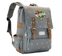 Harry Potter Greyly-Mochila Oxford, Gris, 29 x 40 cm, Capacidad 16 L