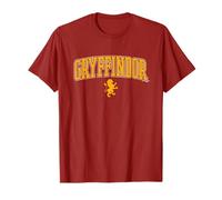 Harry Potter Gryffindor Arched Lion Camiseta