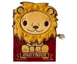 Harry Potter: Gryffindor Plush Lock & Key Diary: Gryffindor