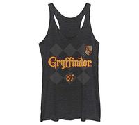 HARRY POTTER Gryffindor Pride Camisa, Negro/Erika, M para Mujer