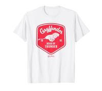 Harry Potter Gryffindor Roar of Thunder Badge Camiseta