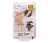 Mattel Harry Potter Dobby el Elfo doméstico Muñeco de Juguete de 13 cm con calcetín GXW30