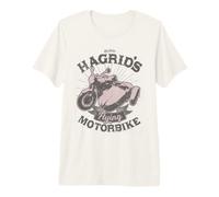 Harry Potter Hagrids Motorbike Camiseta Premium