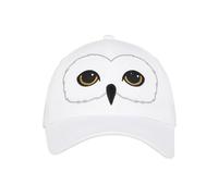 Harry Potter Hedwig Big Face - Gorra ajustable para adulto, color blanco, blanco, Taille unique