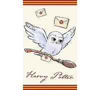 Harry Potter Hedwig HP213003-R - Toalla Infantil (30 x 50 cm)